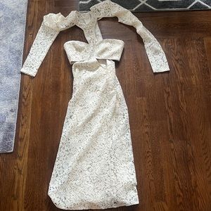 Bardot White Lace Dress